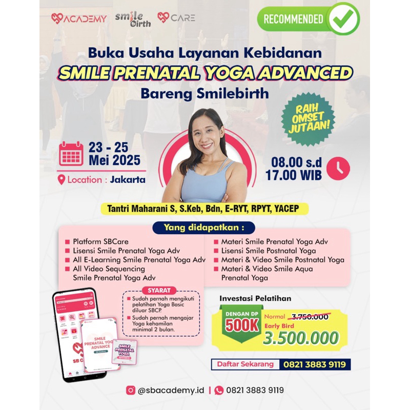 Smile Prenatal Yoga Advance Mitra