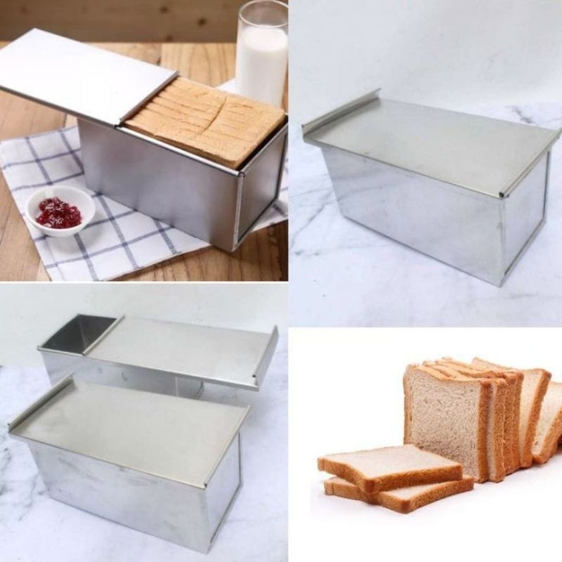 Loyang roti tawar tutup/Loyang roti tawar polos/loyang roti tawar tanpa gerigi