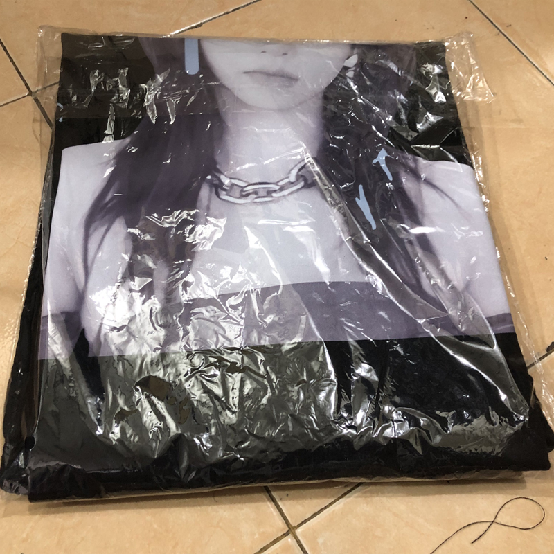 Kaos AESPA Karina Kpop Tshirt Bahan 100% Cotton Casual T-SHIRT