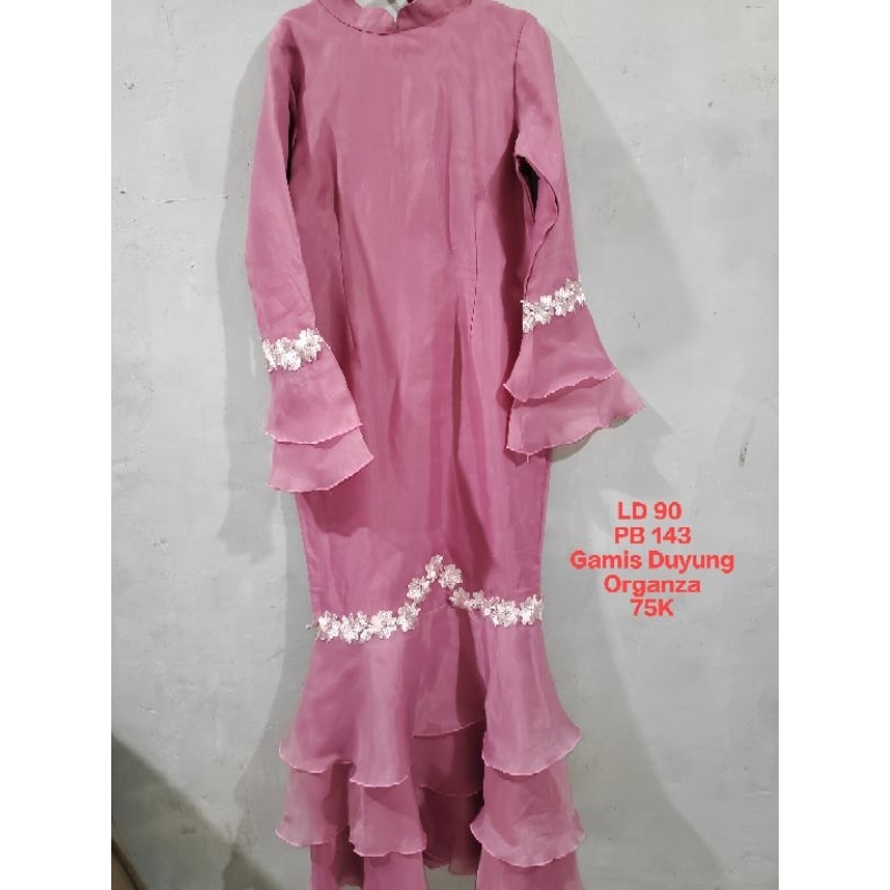 Gamis duyung preloved