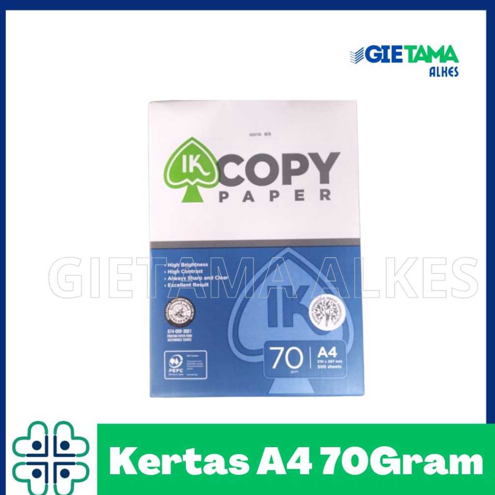 

KODE Y96I Kertas HVS IK A4 7gr Copy Paper