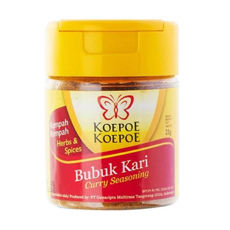 

Koepoe Koepoe Bumbu Kari Bubuk 25gr