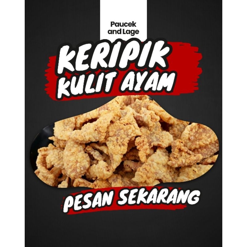 

kripik,cemilan makan,lauk makan,kulit ayam crispy