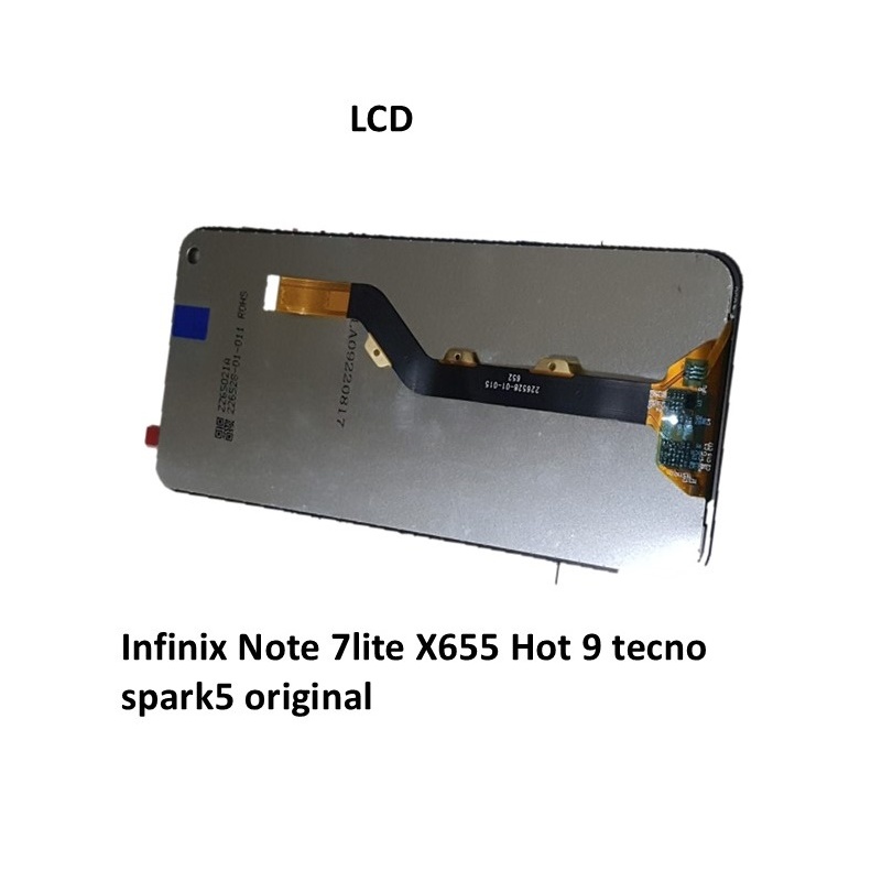 Lcd Infinix Note 7 lite X655 Note 7lite Hot 9 tecno spark5 original