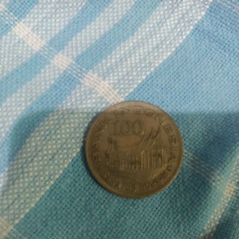 uang koin 100 rupiah tahun 1978