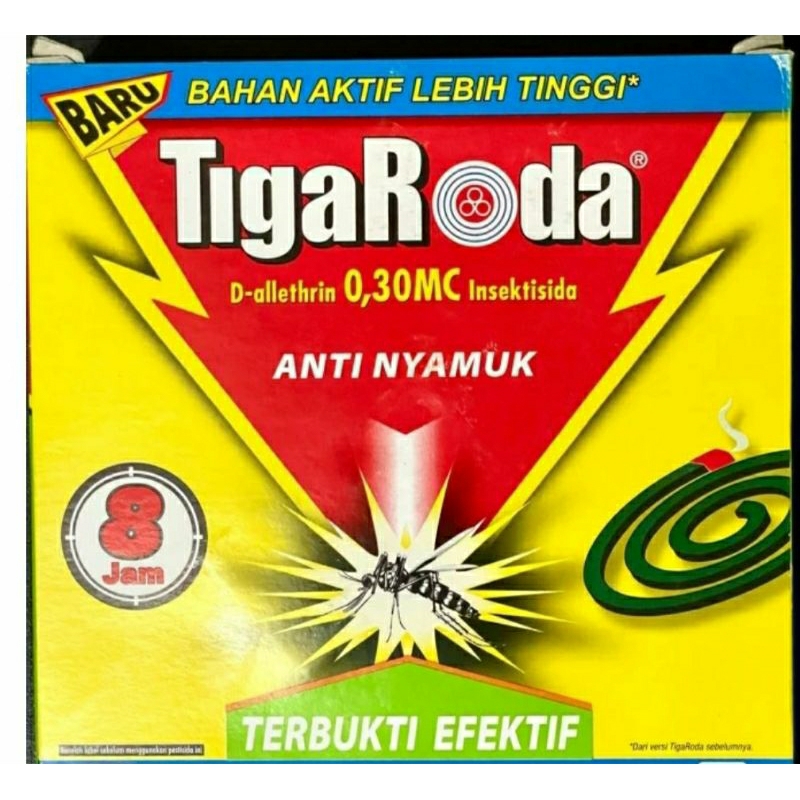 obat nyamuk bakar Tiga Roda tanpa kemasan