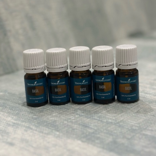 Basil 5 ml Essential Oil YL Young living youngliving Lavender Peppermint Oregano