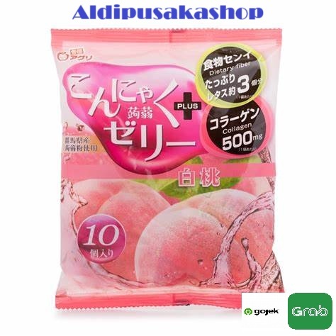 

Yukiguni Aguri Konjac Jelly Apple 108g - Jelly Rasa Apel Made In Japan