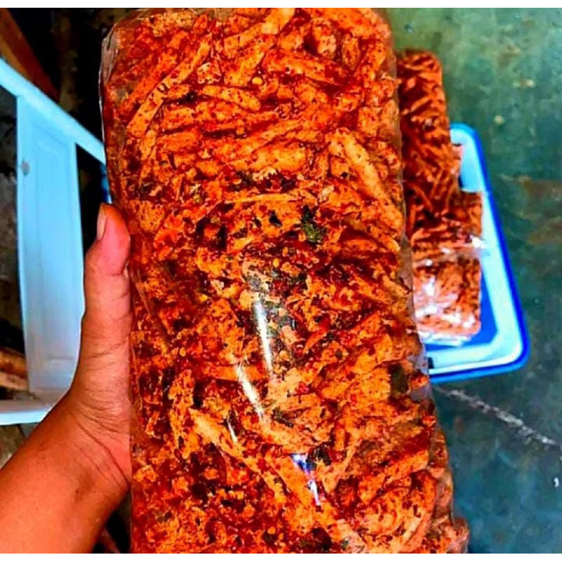 

Basreng stik pedas daun jeruk 1kg baso goreng murah