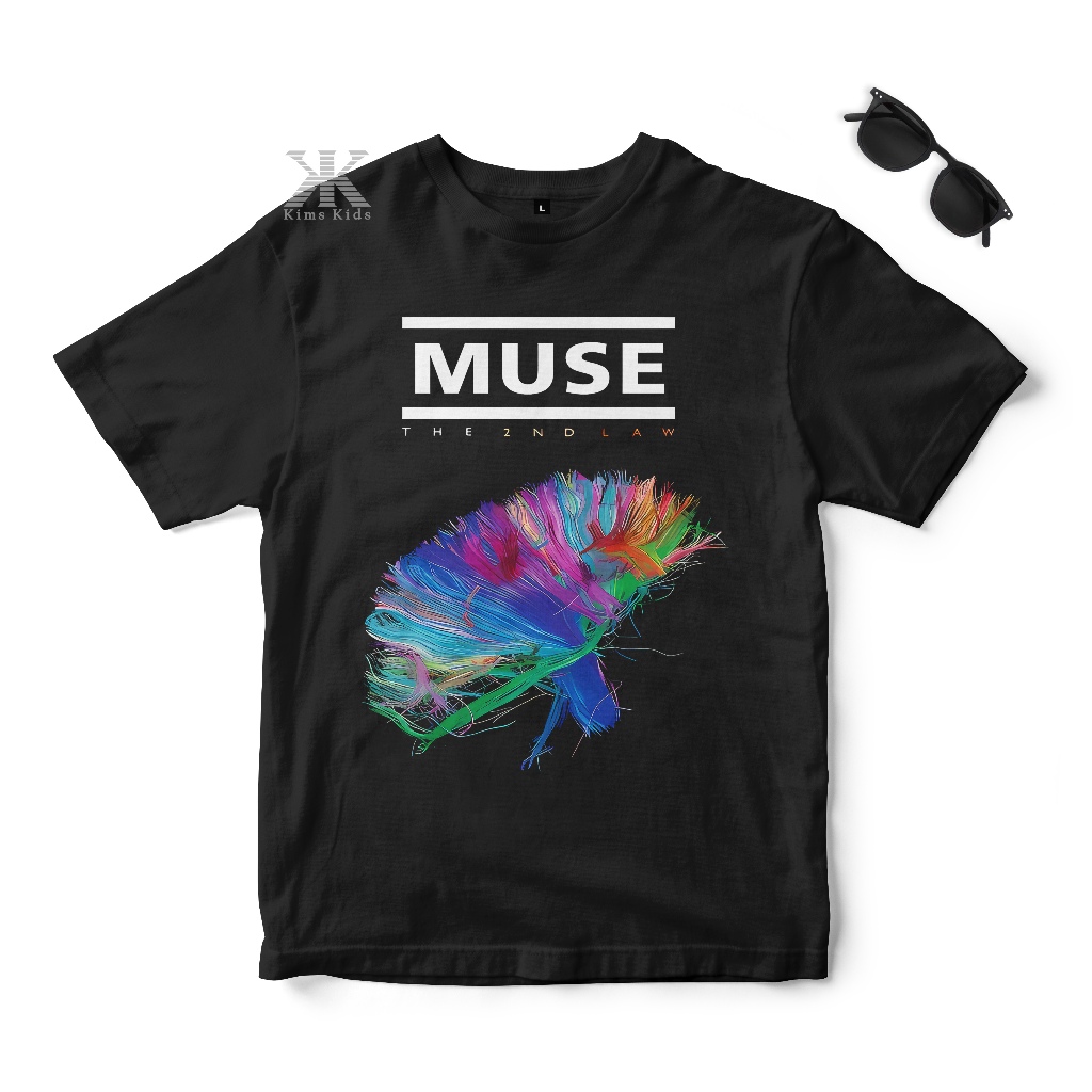T-SHIRT MUSE KAOS MUSIK ANAK BAJU BAND MUSE ANAK