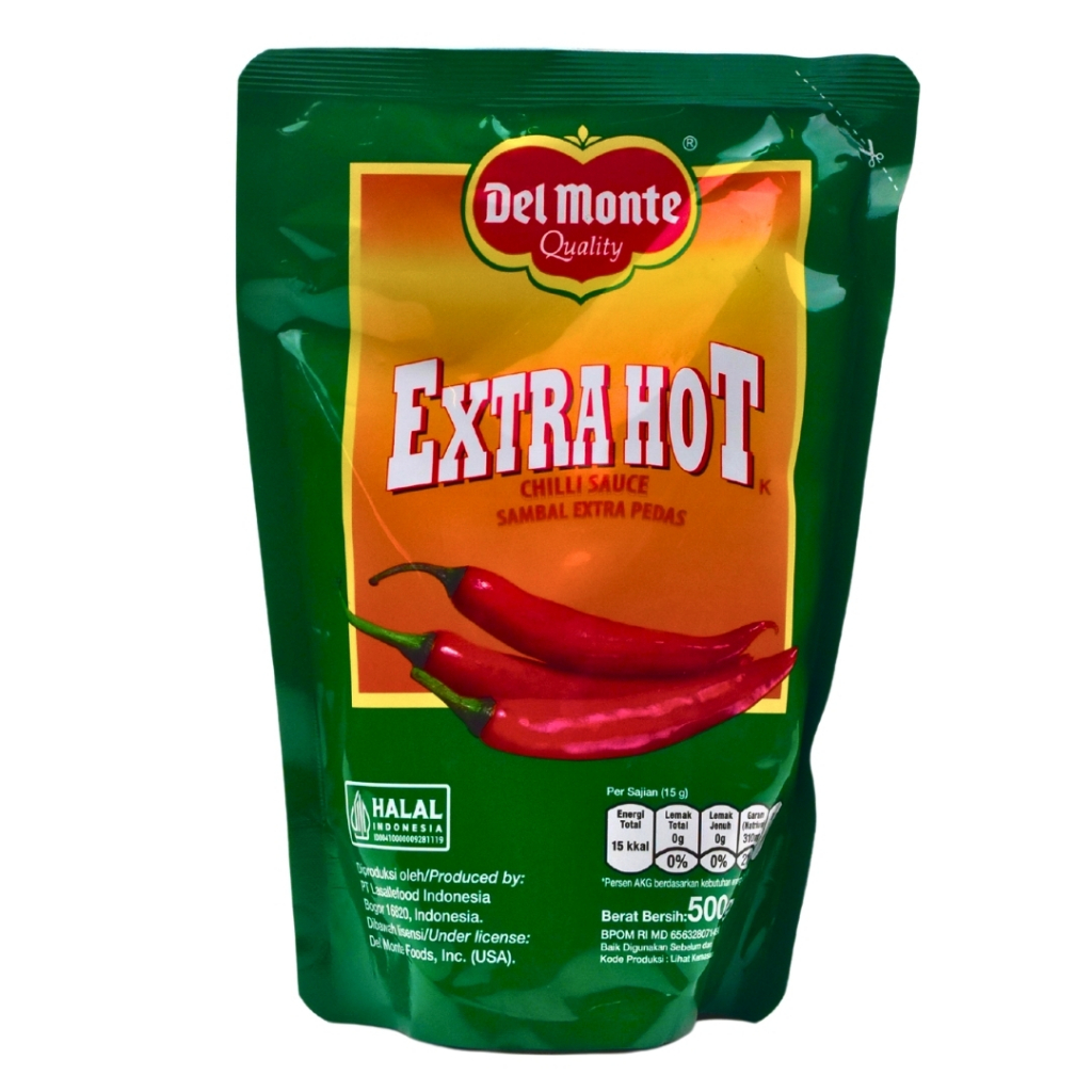 

saos delmonte exstra hot 500gr