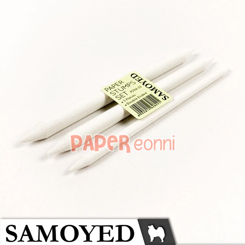

SAMOYED Paper Blending Stumps / Pencils / Charcoal Blenders Set PSTM-33