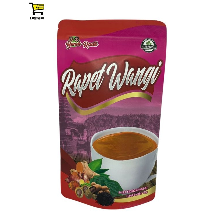 

BundoRanto Rapet Wangi 100g - Minuman Tradisional Instan, Segar & Praktis, Rempah Khas Nusantara