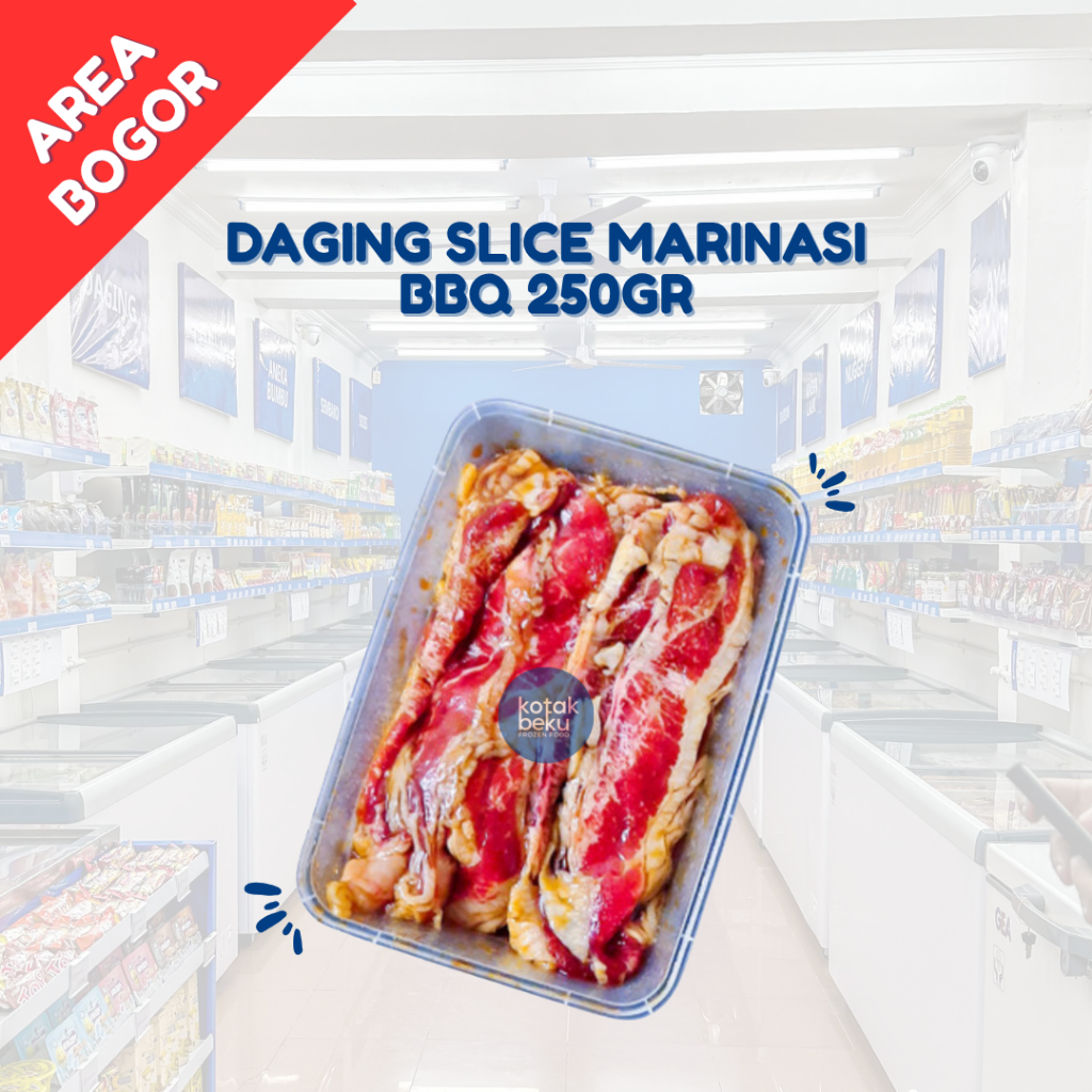 

DAGING SLICE MARINASI BBQ 250GR