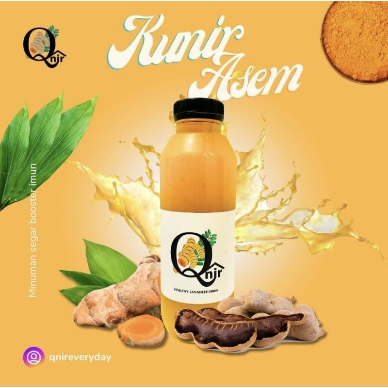 

Qnir | Kunir Asem | Minuman Segar 500ml