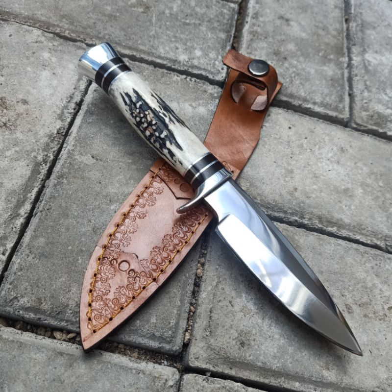 classic Bushcraft Knife Randal BCK01 D2 Steel