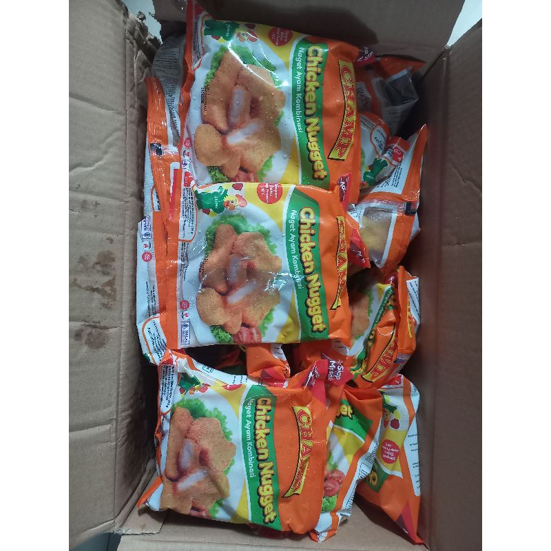 

nugget ayam champ , mau makan enak tanpa ribet order nugget ayam champ