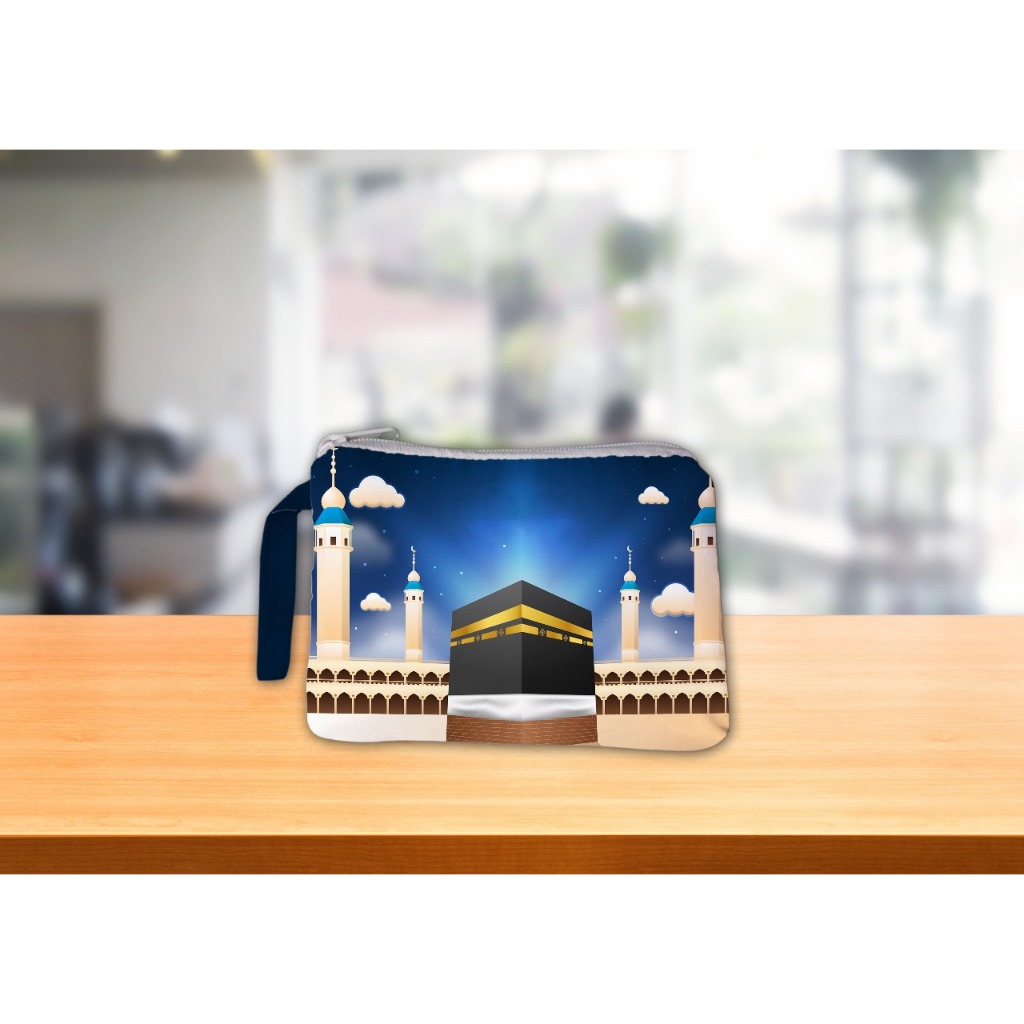 

Pouch Umroh dan Haji Umroh Poch souvenir oleh oleh dompet Koin Tas Kosmetik