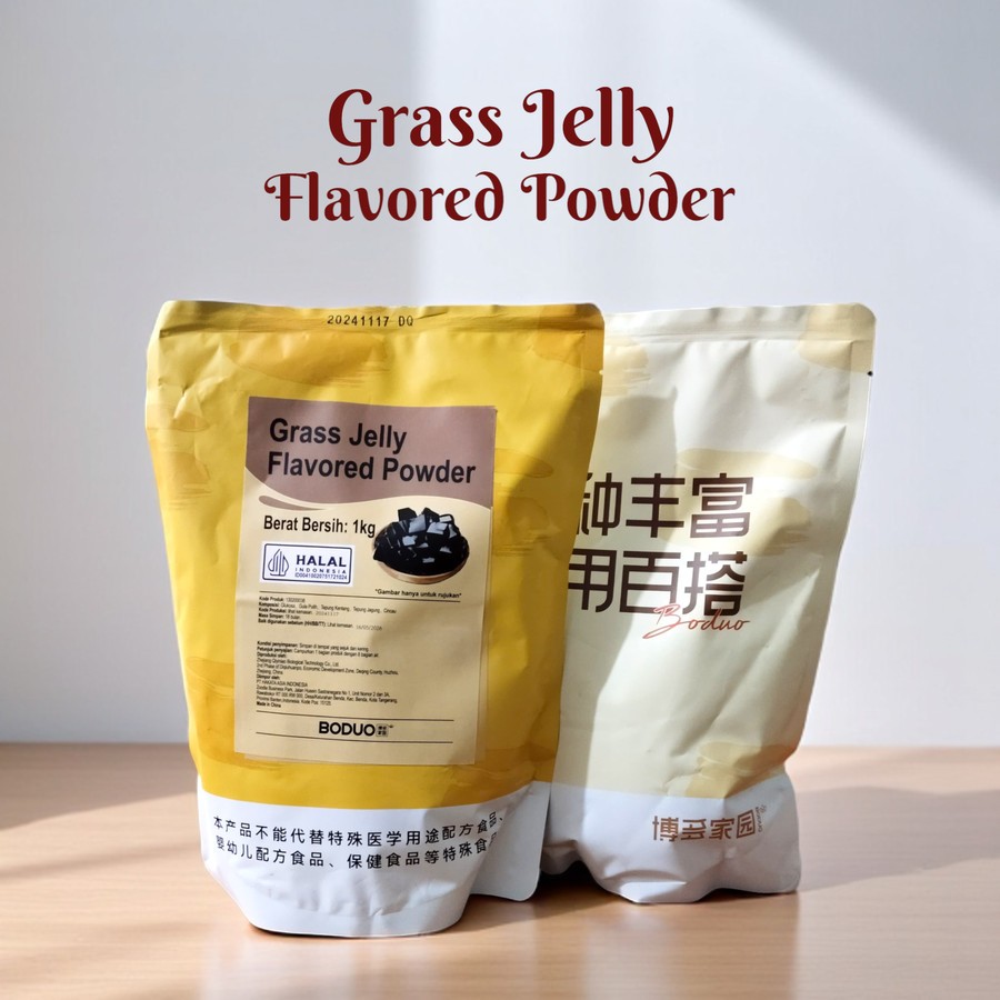 

Boduo Grass jelly Flavored Powder - Bubuk Cincau 1kg