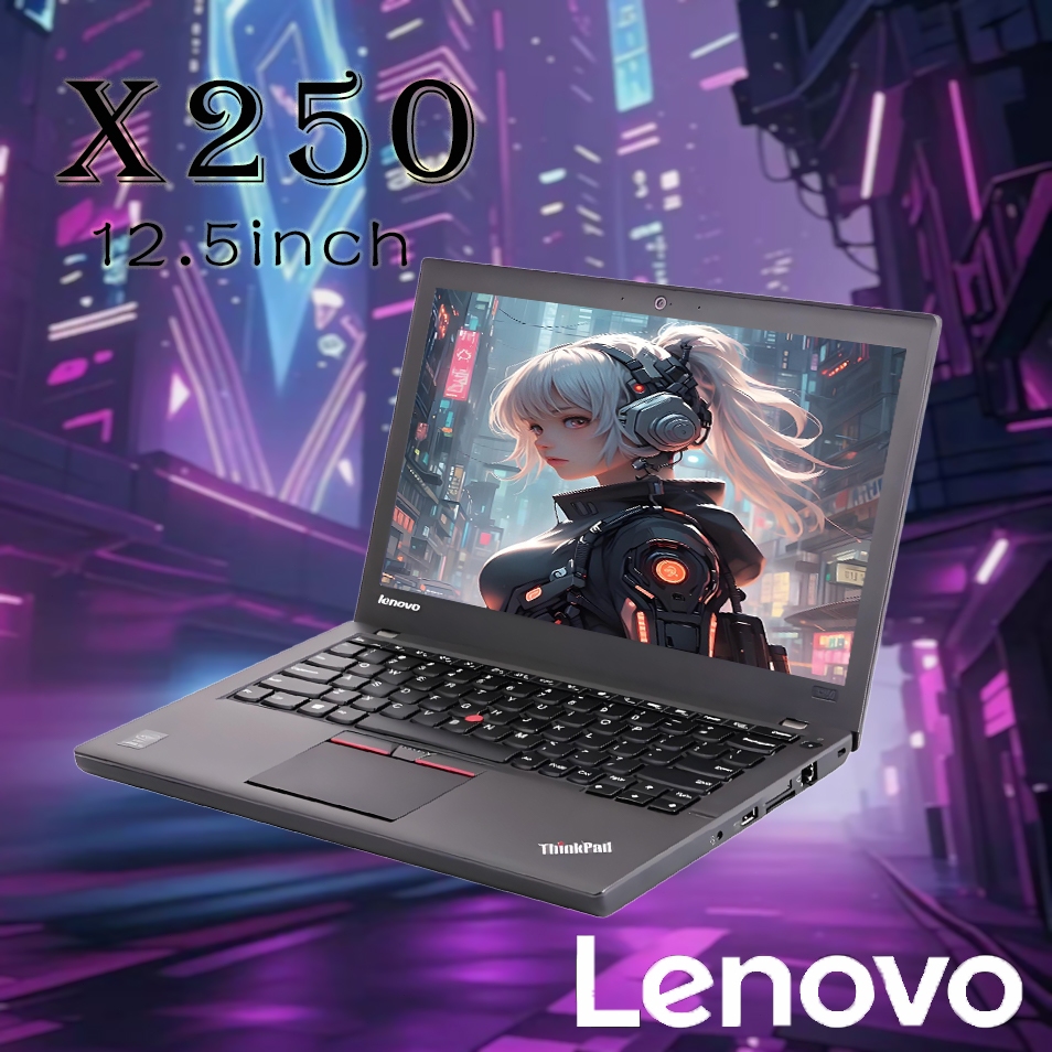 aptop second Lenovo X250 Core i5/I7 Gen 7 / 8GB Ram / 256GB SSD / Intel HD Graphic 256 Sembilan pulu
