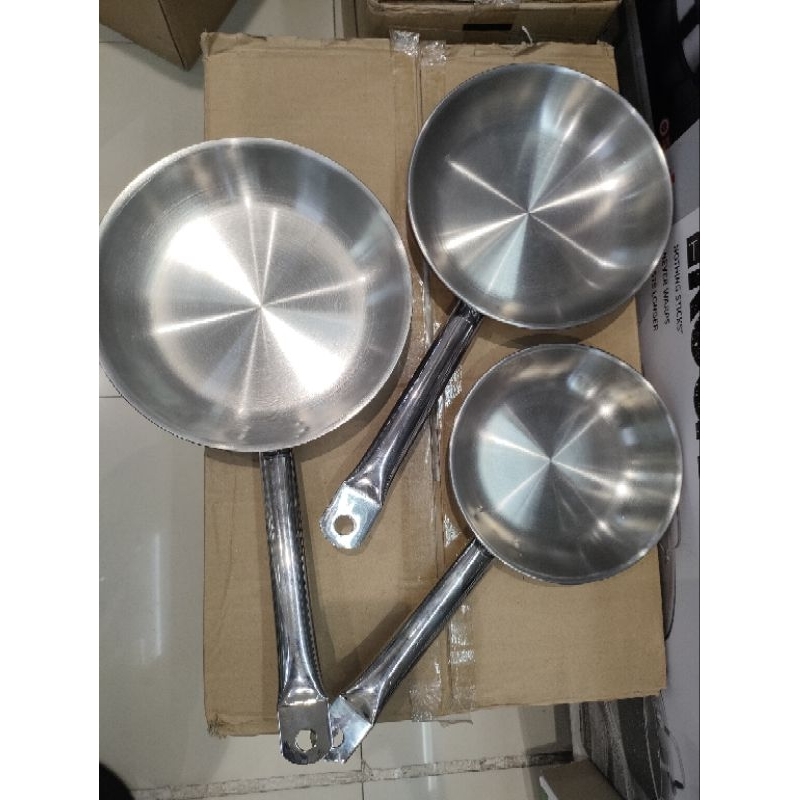 Wajan Penggorengan / Fry Pan Stainless Steel