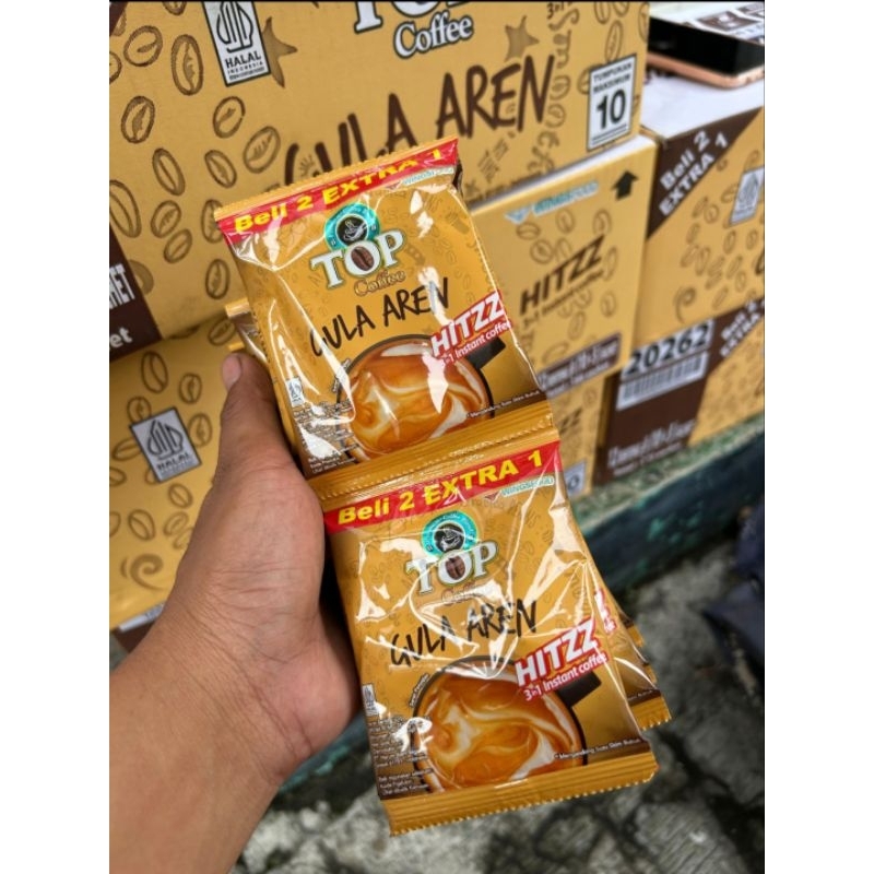 

TERMURAH !!! TOP KOPI GULA AREN HITS ISI 30 SACHET