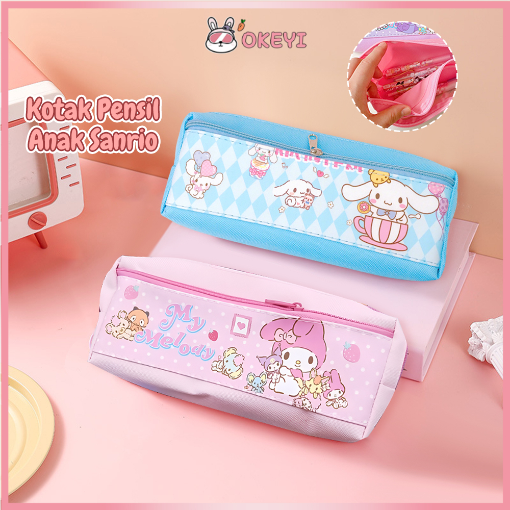 

OKEYI Tempat Pensil Karakter Kartun Alat Tulis Sekolah Tas Multifungsi