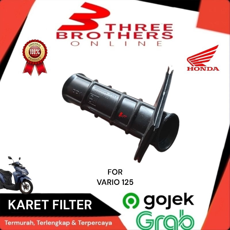 Karet tutup box bok filter duct air vario 125 original 17215kwn980