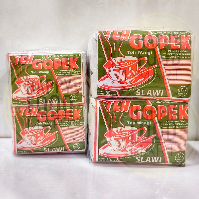 

[HALAL] TEH GOPEK SLAWI/TEH TUBRUK WANGI KHAS SOLO/ASLI ANGKRINGAN WEDANGAN SOLO