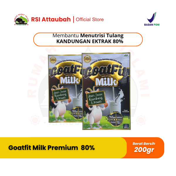 

Susu Kambing Goatfit colostrum Dengan Kandungan Susu kambing 80% Murni