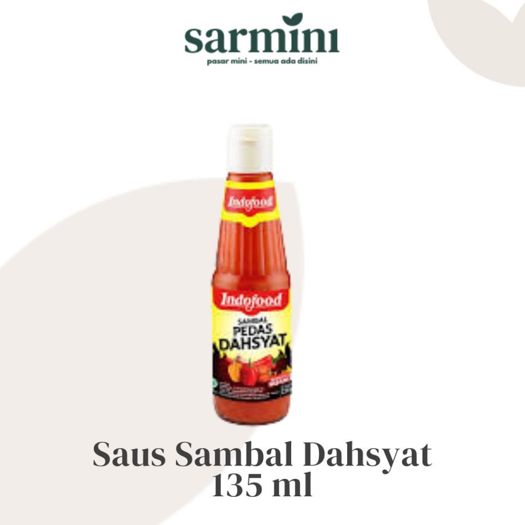 

Saus Sambal Indofood Pedas Dahsyat 135ml