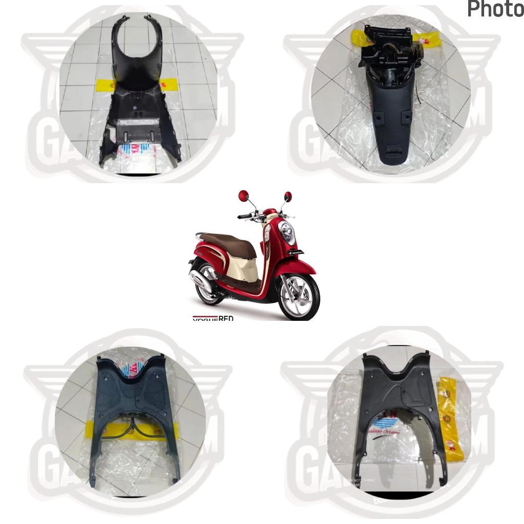 WIN ORIGINAL Jual Satuan / Jual Eceran Cover Full Body Bodi Kasar Honda Scoopy fi esp k16 2013 2014 