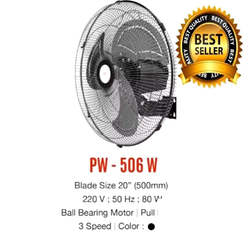 Kipas Angin Dinding/ Kipas Angin MASPION Besi 20 Inch Wall Fan PW-506 W/ Kipas Angin Maspion 20"