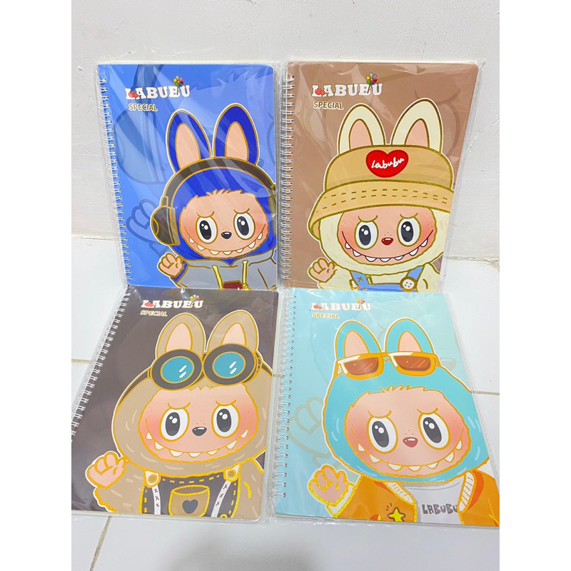 

NOTES DIARY / NOTES BOOK LABUBU/ BUKU RING A5- buku ring book karakter gemas cocok untuk buku sekola