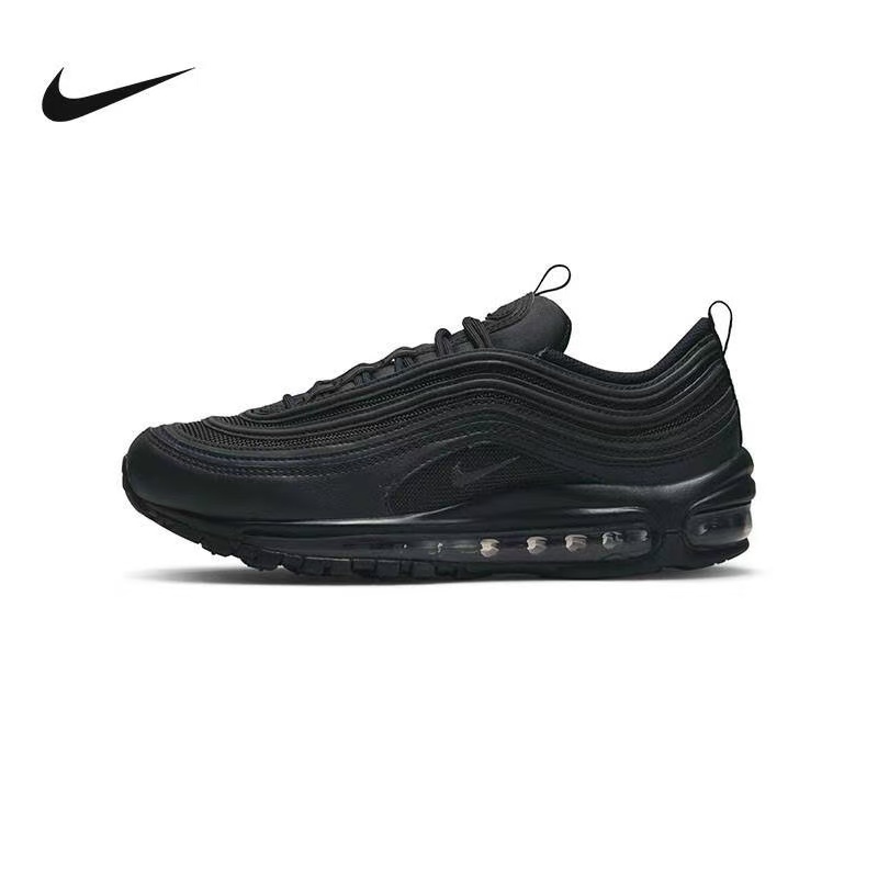 Sepatu lari low - cut Nike Air Max 97 yang cocok untuk segala gaya, terbuat dari kain dan sintetis k