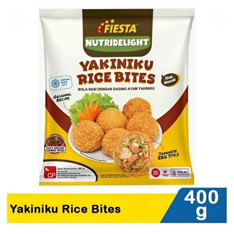 

Fiesta Yakiniku Rice Bites 400G
