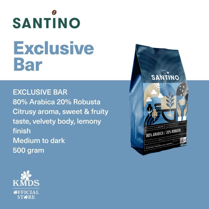 

Santino Coffee Exclusive Bar 500gr