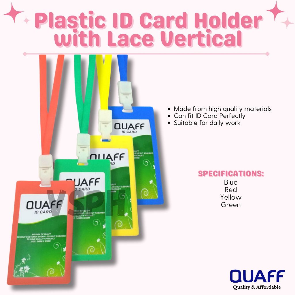 

Name Tag ID CARD Holder 2 Sisi Nilon + Tali / Nametag / Id Card Murah