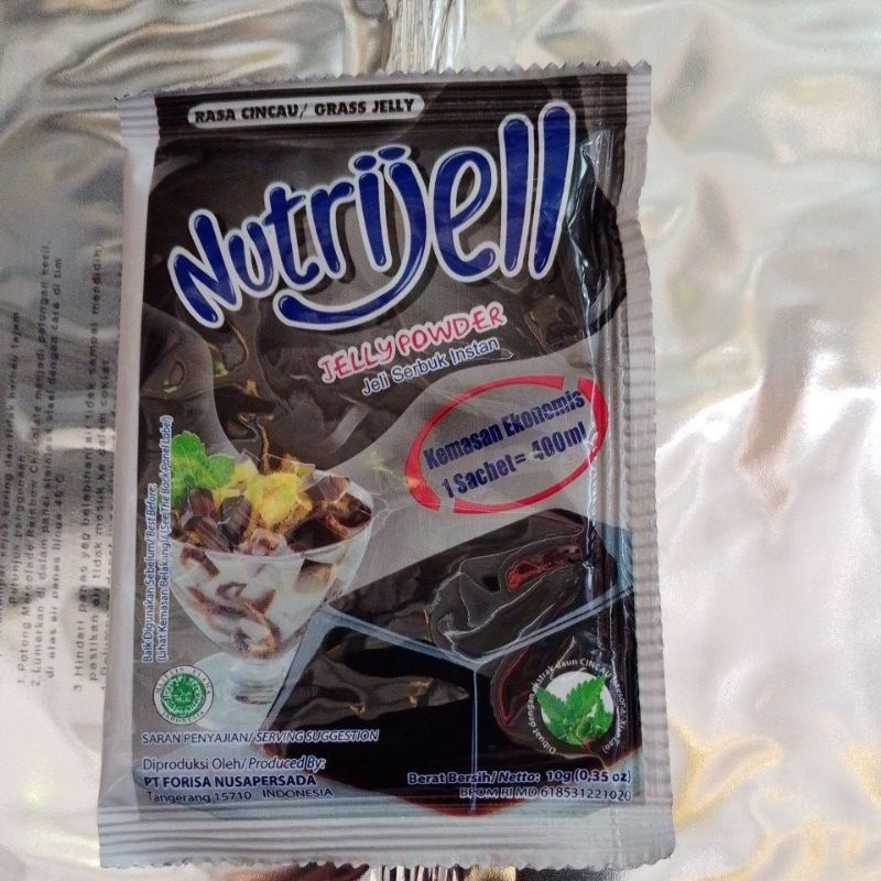 

Nutrijell cincau sachset,@plastikdanbahankue