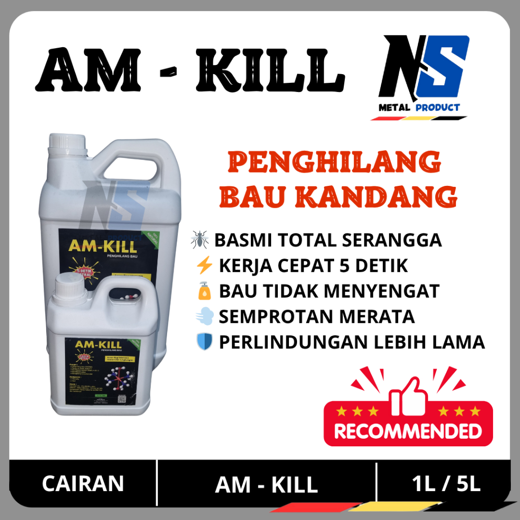 AM KILL PENGHILANG BAU AMONIA PADA KANDANG | BEST QUALITY