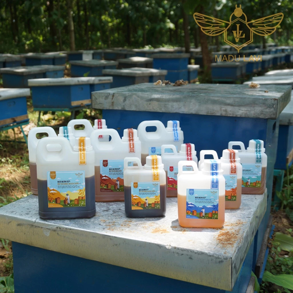 

Ygshop17 Madu Lavi Murni 1Kg Madu Asli 100% Alami Nektar Pure Raw Honey Tanpa Proses