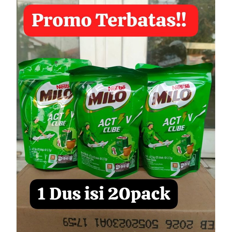 

Nestle Activ Cube | Milo Candy Cube | - DUS ISI 20PACK