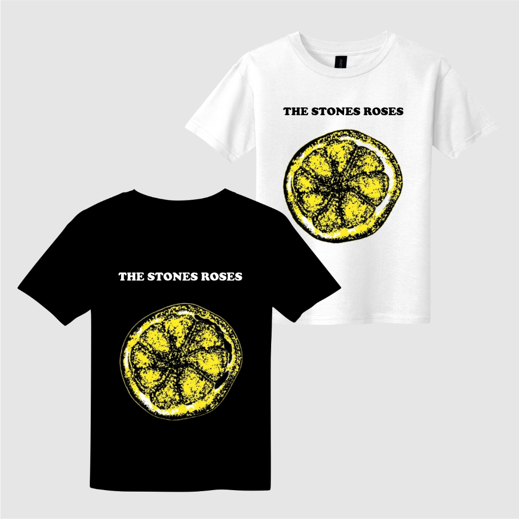 Kaos The Stones Roses Hitam dan Putih KAOS BAND STONE ROSES DISTRO MUSIK PRIA WANITA