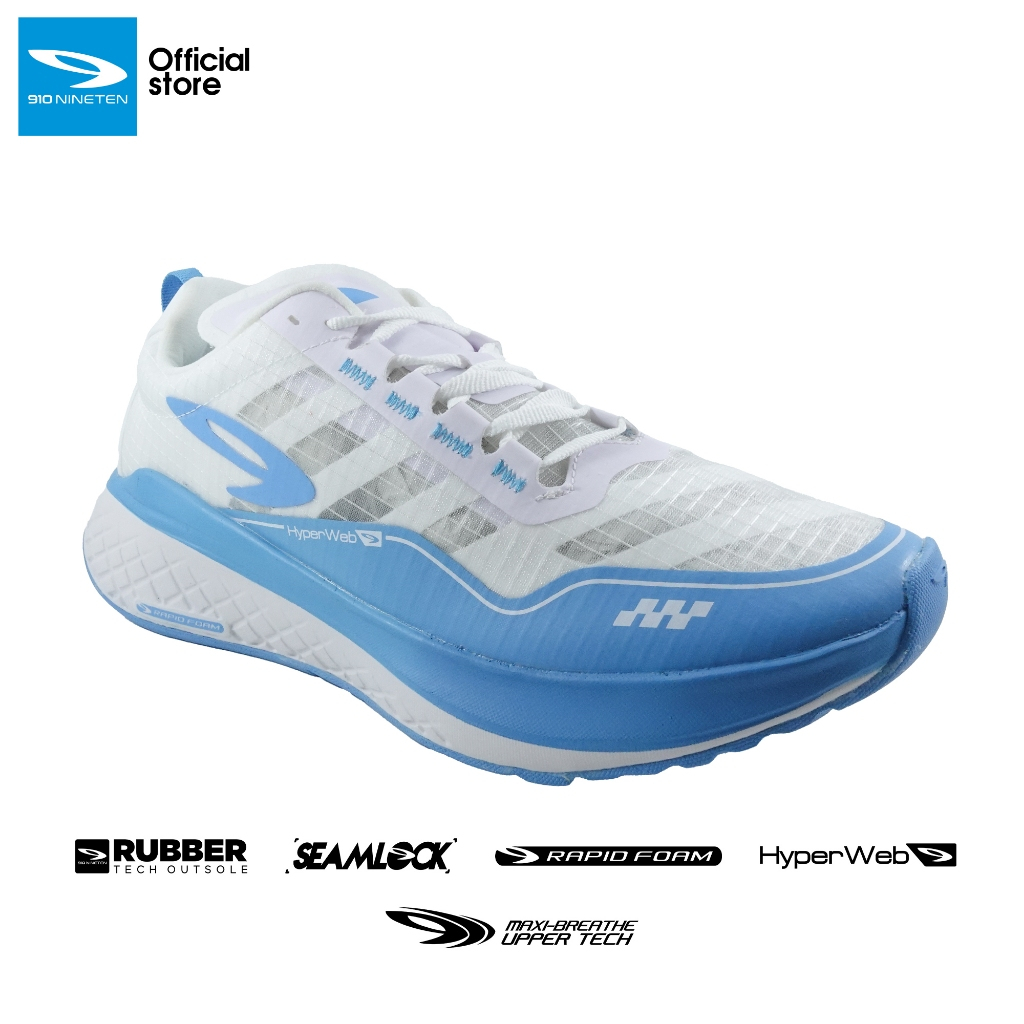 Sepatu Lari 910 Nineten Ultra Ekiden Black Original Free Kaos Kaki - 910 Nineten Ultra Ekiden  Full 