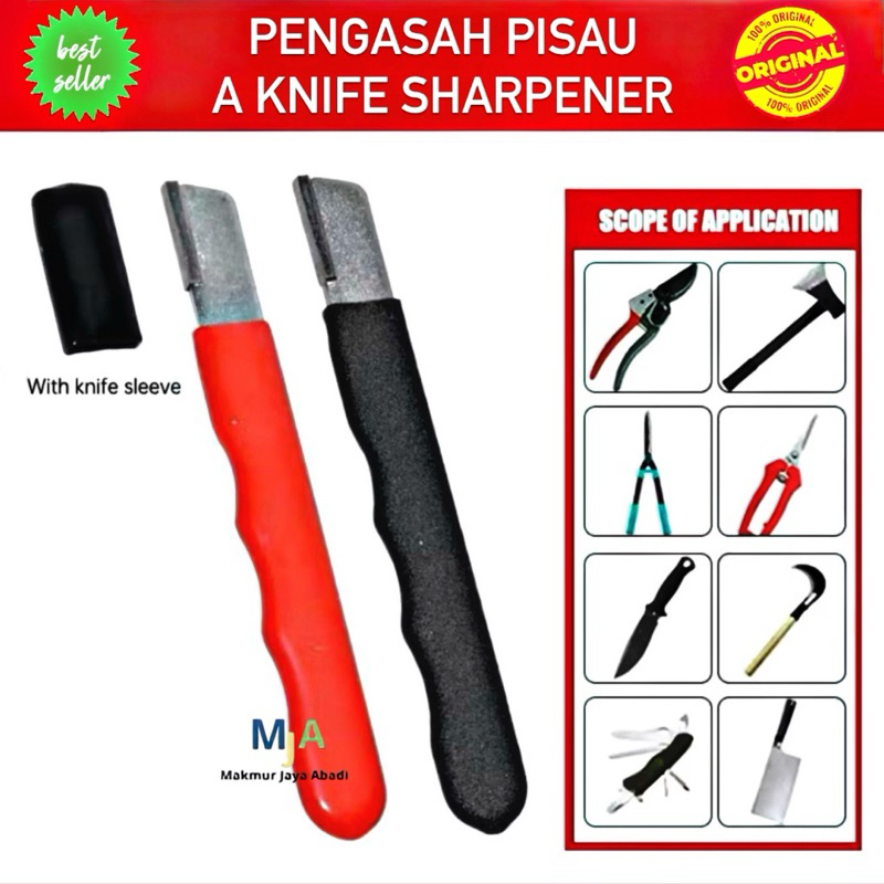 (BISA COD) Alat Asah Pisau Portable Multifungsi / Alat Asahan Pisau Kikir Gergaji Gunting Mini / Pen
