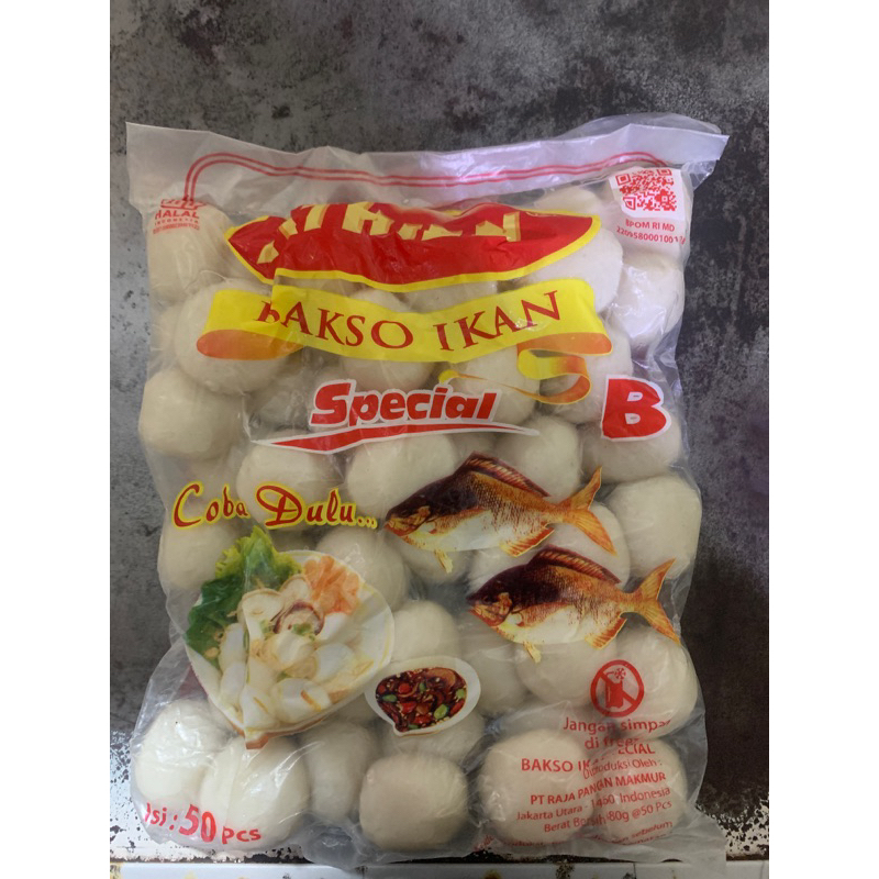 

ATHIEN Bakso Ikan Spesial B 50pcs