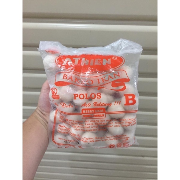 

ATHIEN Bakso Ikan Polos B 50pcs