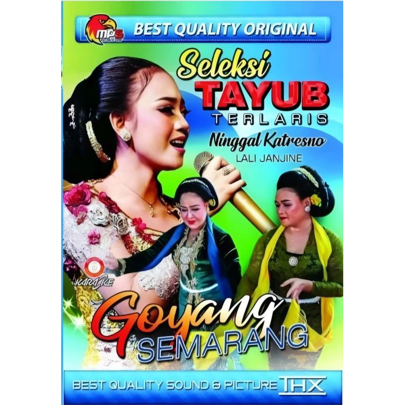 KASET DVD MP5 TAYUB GOYANG SEMARANG TERPOPULER - KASET COMPACT DISC AUDIO MOBIL - KASET DVD LAGU JAW