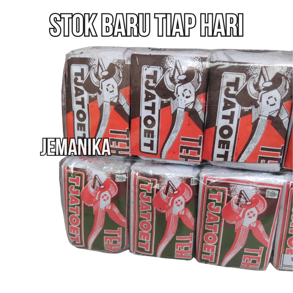 

Teh Tjatoet Hijau Tjatoet Orange 40 G x 10 pcs Teh Racikan Solo Teh Tubruk Solo Biang Es Teh Jumbo