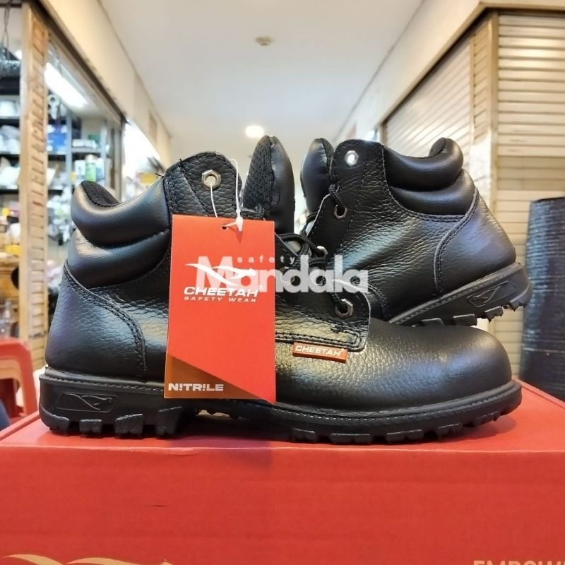 Safety Shoes Cheetah 2180H Original 100% / Sepatu Safety Cheetah 2180h Original Cheetah Berkualitas